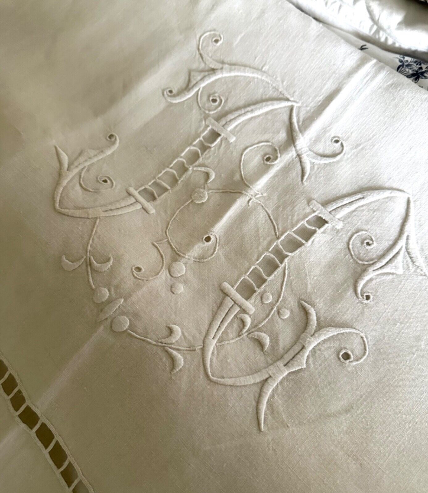 Antique French linen