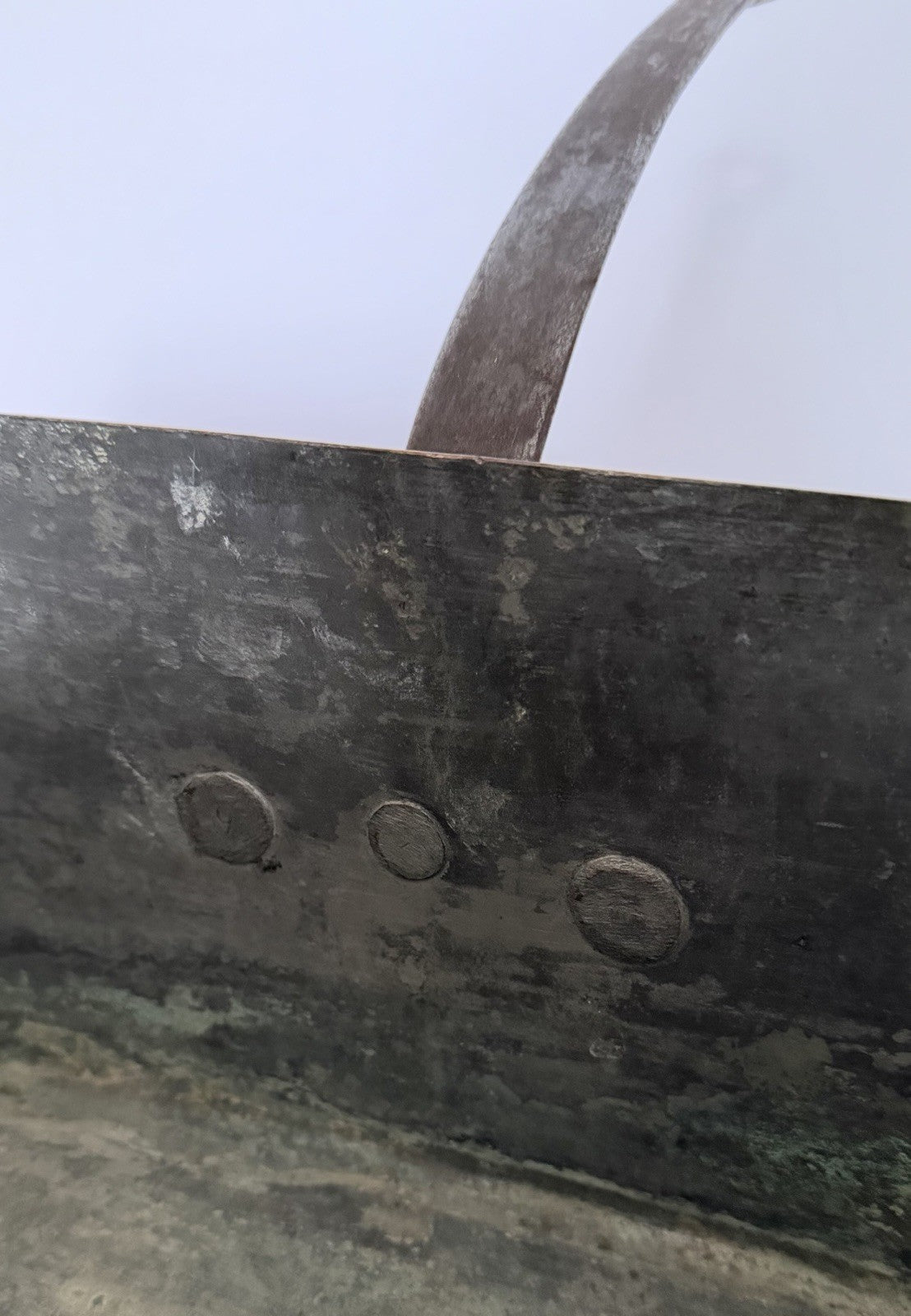 Antique French copper daubière braisière dovetailed handmade 19thC14
