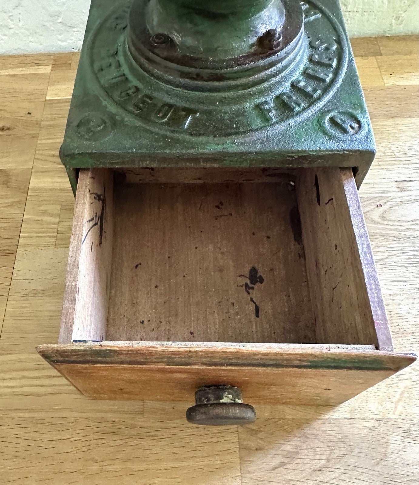 Large Antique Peugeot Frères Coffee Grinder 2A Cast Iron 19th Century French9