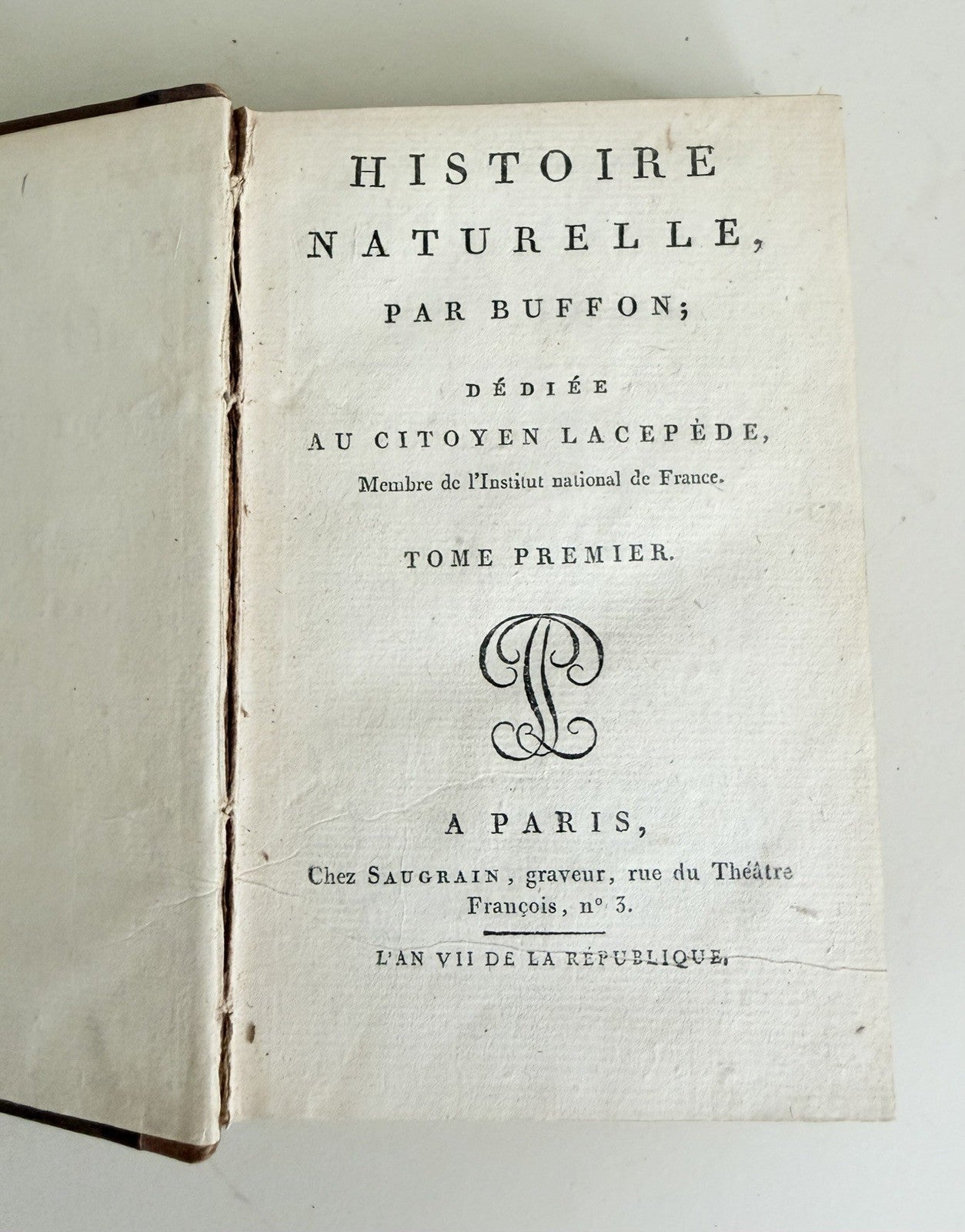 12 Volumes Comte De Buffon Natural History 1788 Leather Spines1