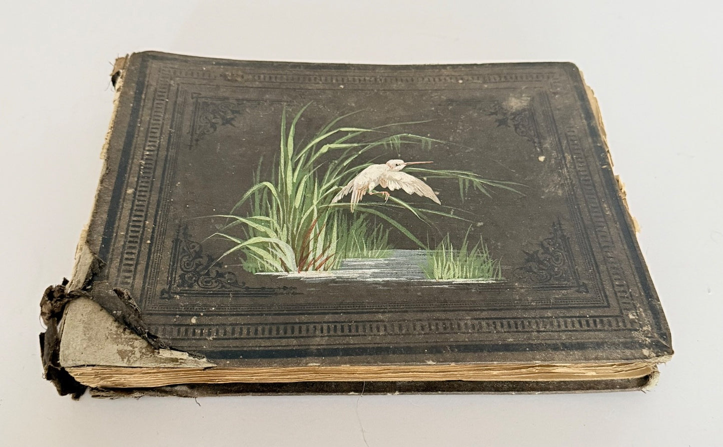 French Antique Victorian Edwardian Scrapbook Mixed Ephemera 42 pages2