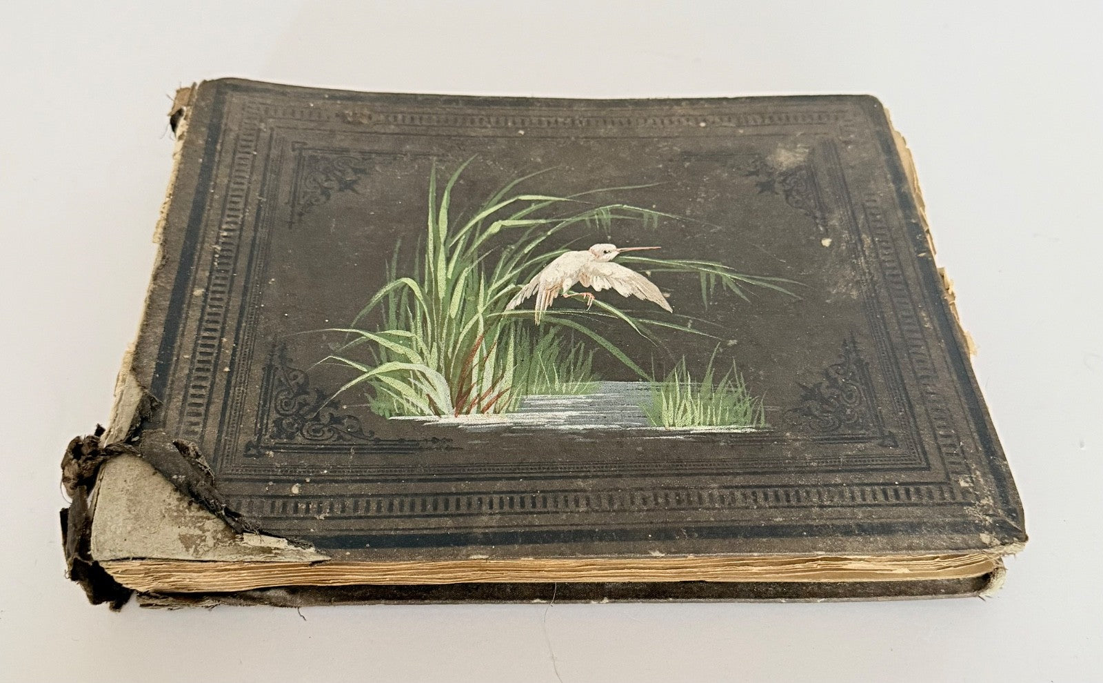 French Antique Victorian Edwardian Scrapbook Mixed Ephemera 42 pages2