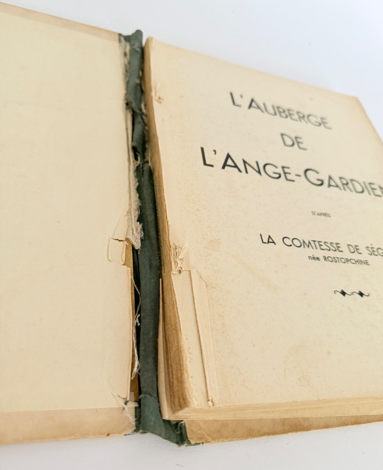 Antique French Children's Book 36 Colour Plates L'Auberge de L'Ange Gardien9
