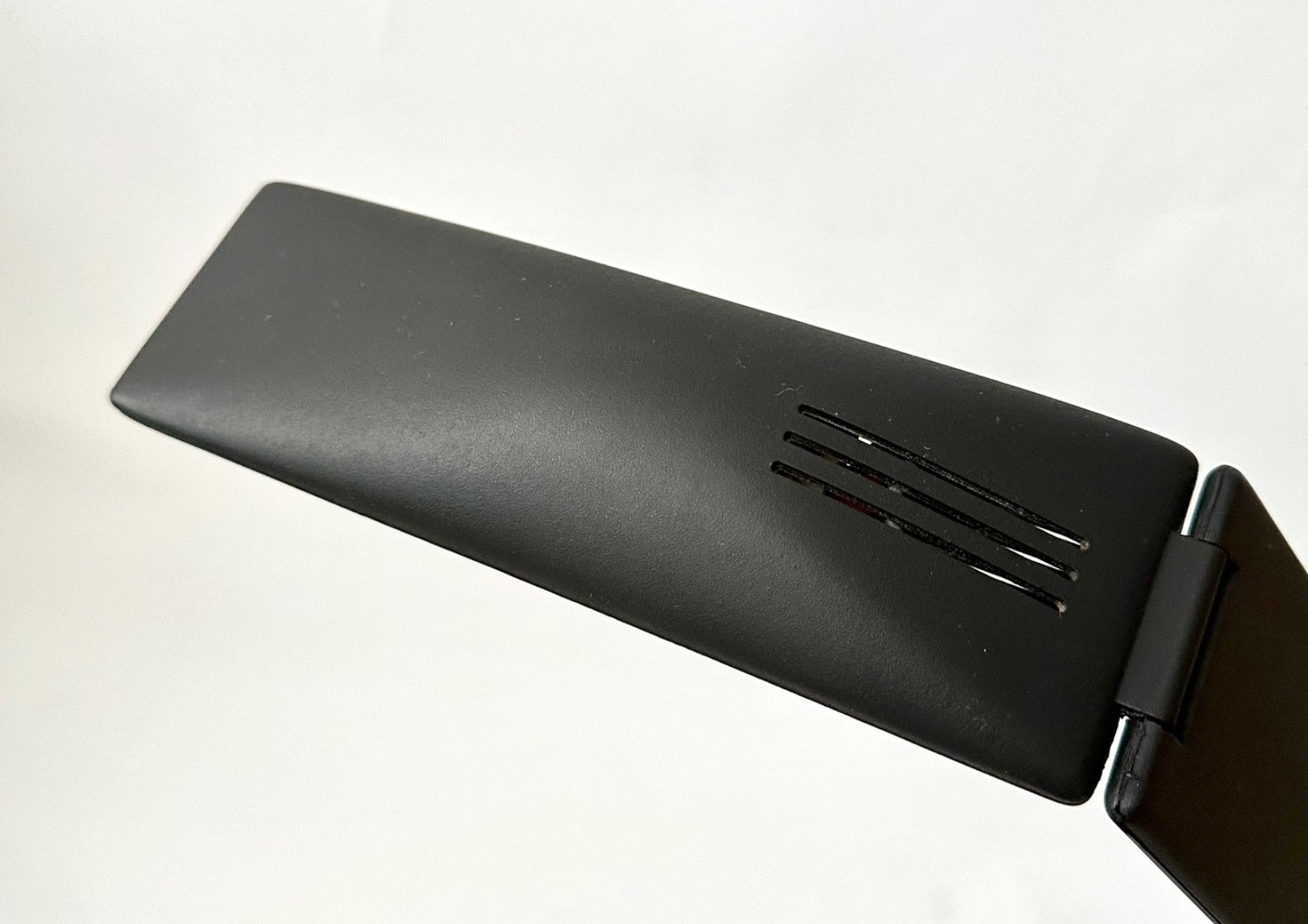 Large Vintage Italian 1980s Dove Desk Lamp Black  Adjustable Desiger Mid Century6