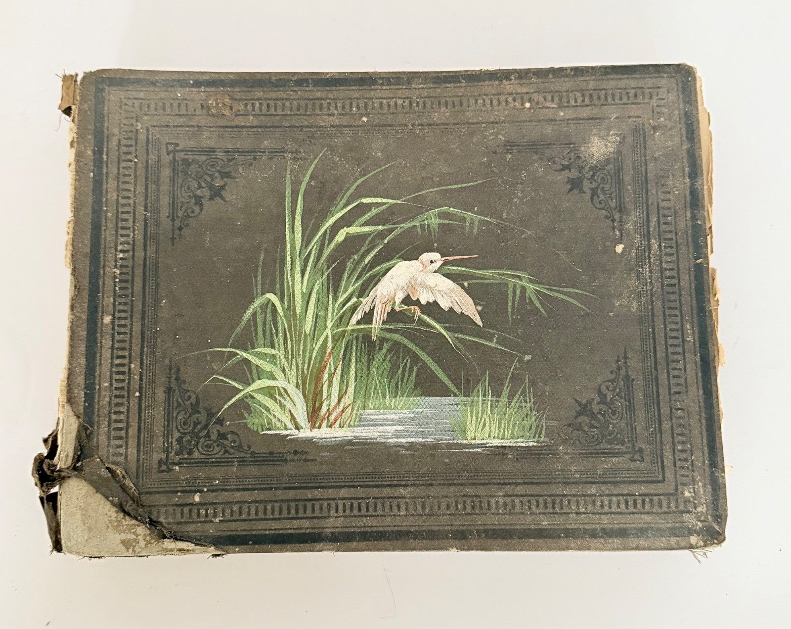 French Antique Victorian Edwardian Scrapbook Mixed Ephemera 42 pages1