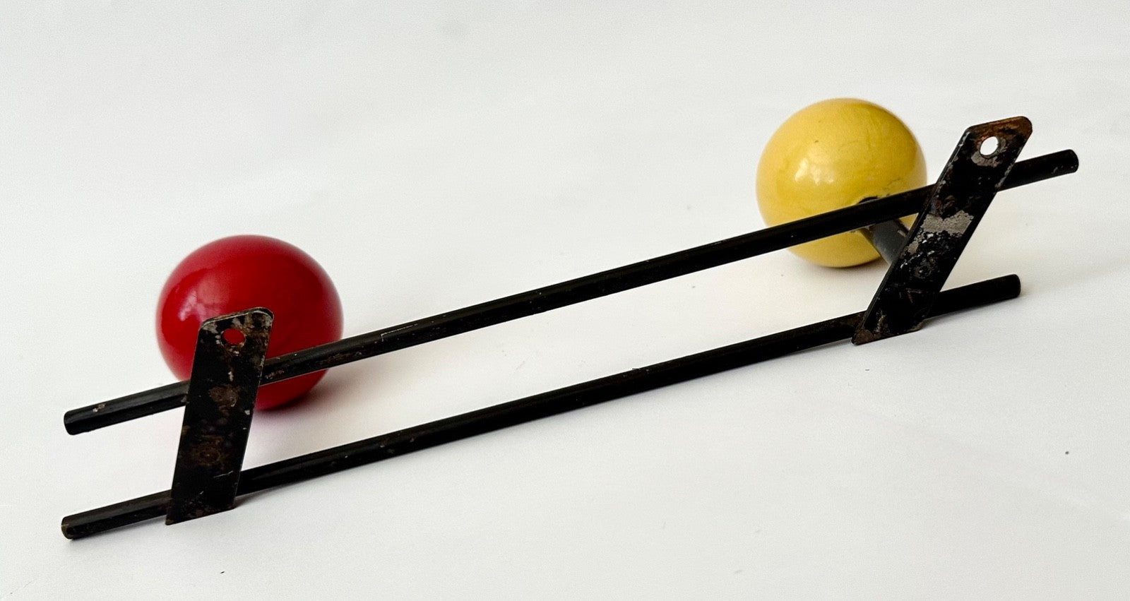 Original vintage Sputnik coat hooks pegs 26cm midcentury 50s 60s retro French2