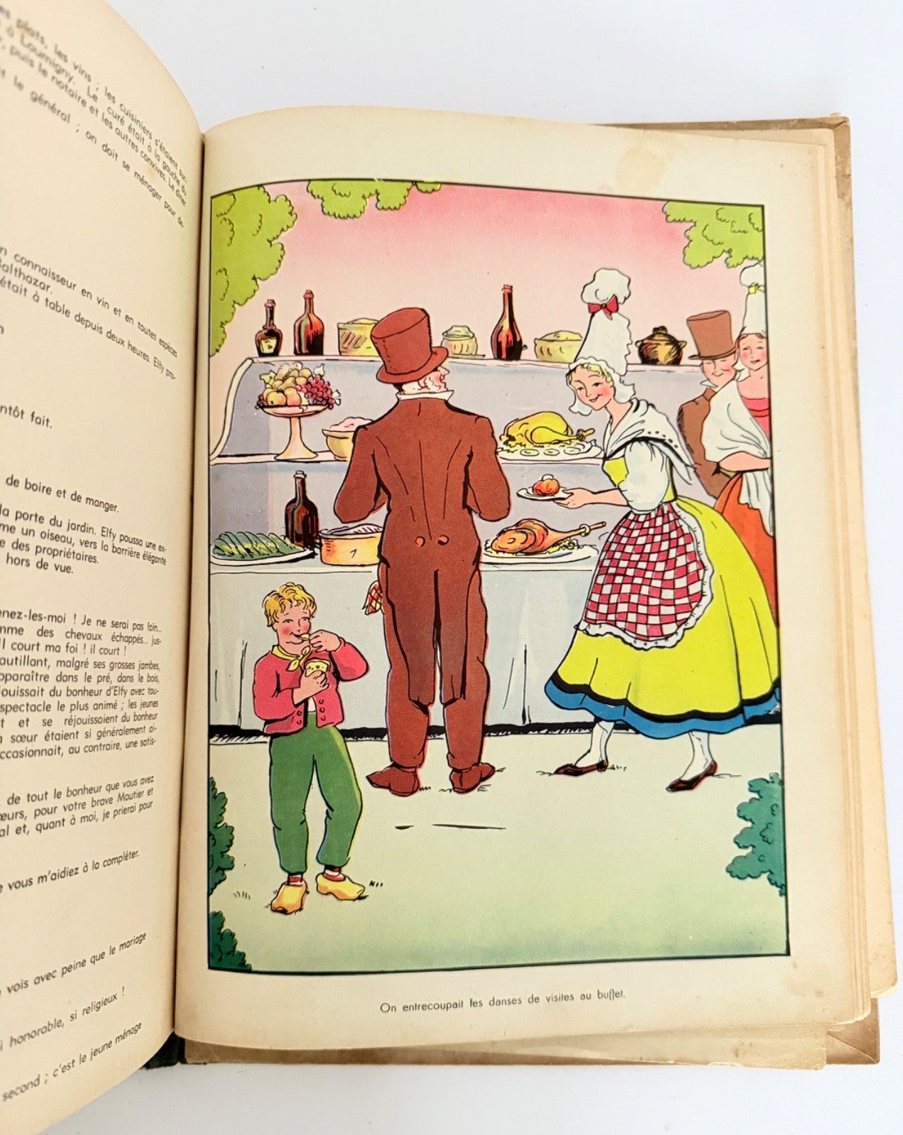 Antique French Children's Book 36 Colour Plates L'Auberge de L'Ange Gardien5