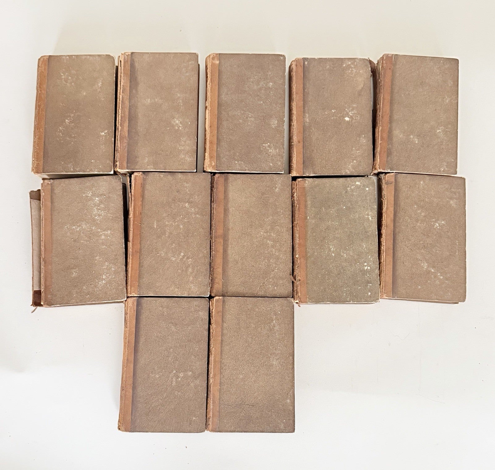 12 Volumes Comte De Buffon Natural History 1788 Leather Spines6